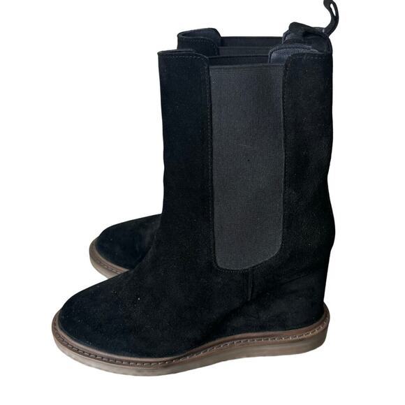 Vintage Foundry Co. Elizabeth Wedge Boot Black Size 7.5 - Picture 3 of 7